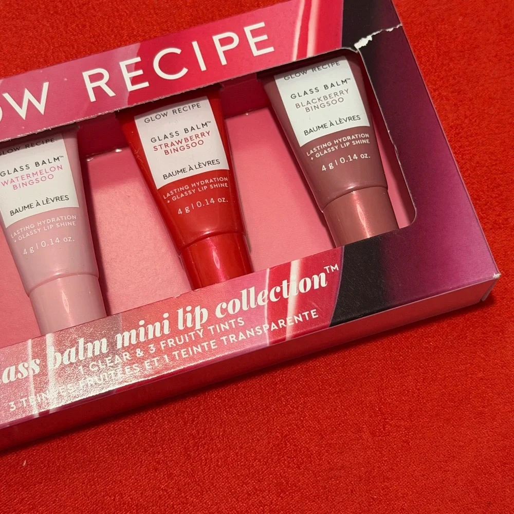 NEW Glow Recipe Glass Balm Lip Treatment Watermelon Glow Dewy Flush Plum Plump